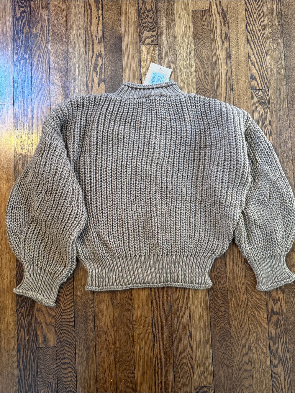 Marcella Audrey Sweater, NWT, Medium, Camel - Picture 5 of 9